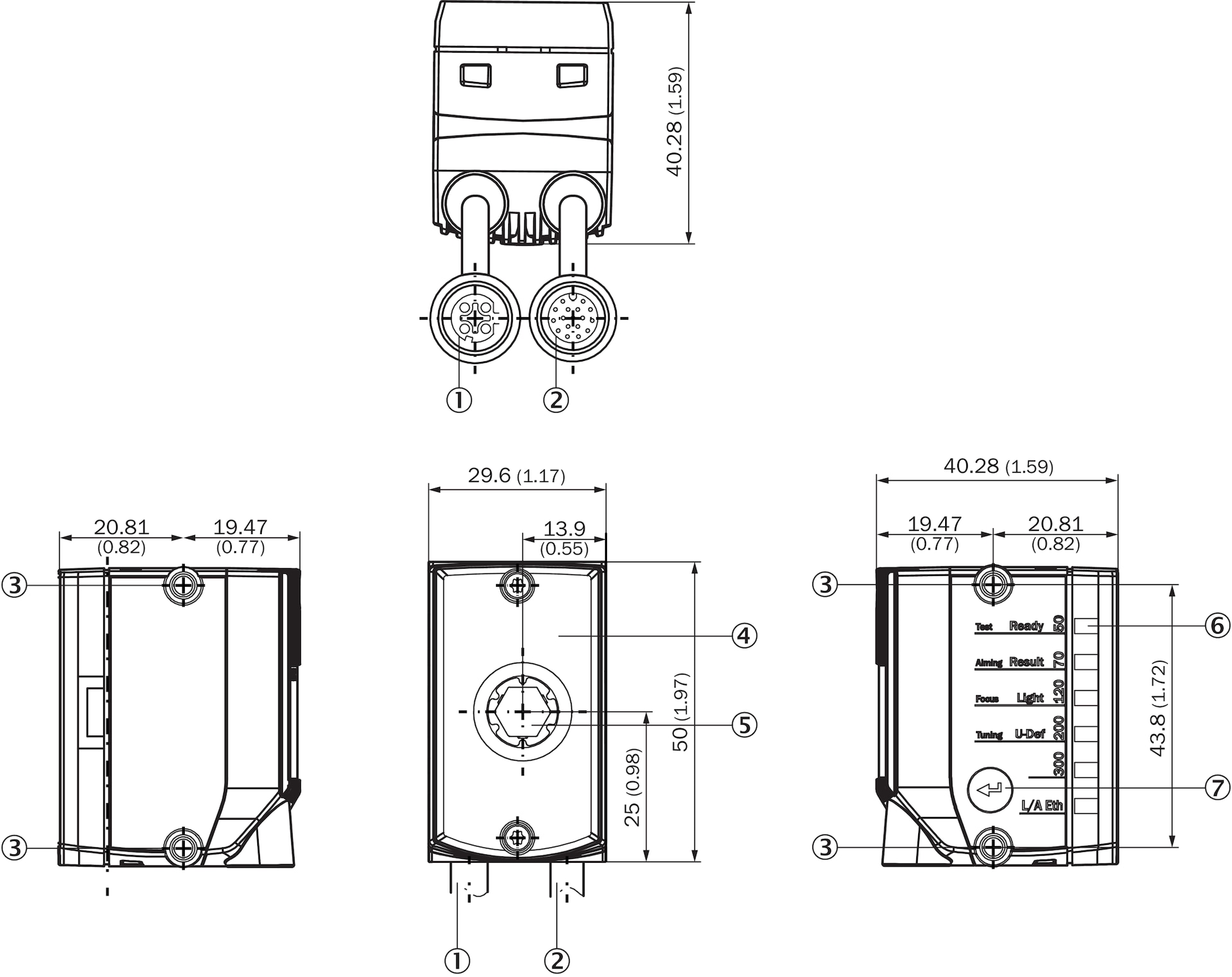 V2D610R-MMSBE4 - Lector61x | SICK